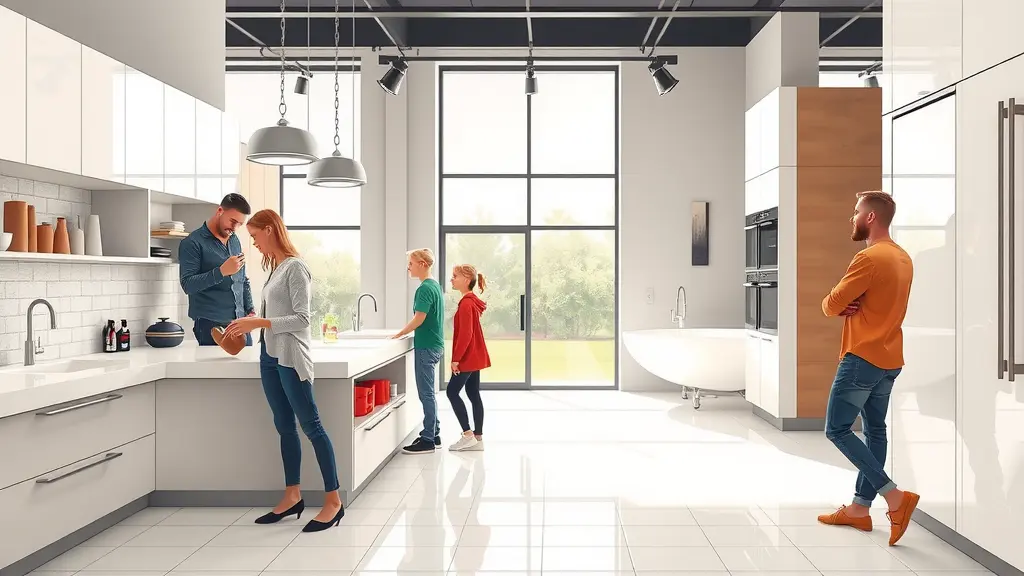 Cuisine et salle de bain : les points de vente clés