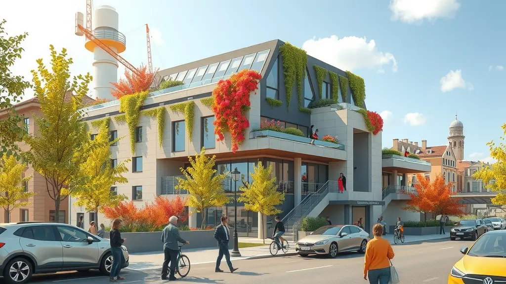 Les dernières innovations en matière d'immobilier durable