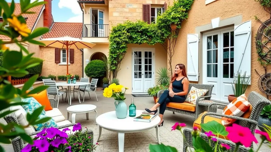 Le home staging extérieur : la première impression compte aussi