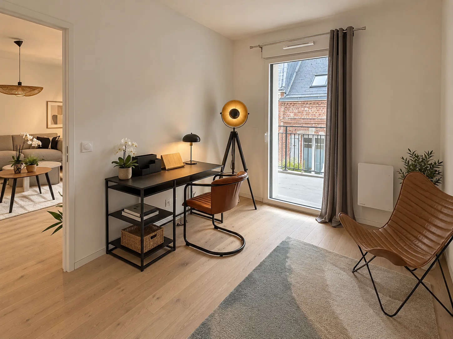 Appartement témoin du 22 Pouchet : bureau