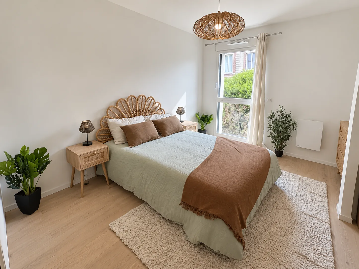 Appartement témoin du 22 Pouchet : chambre 1
