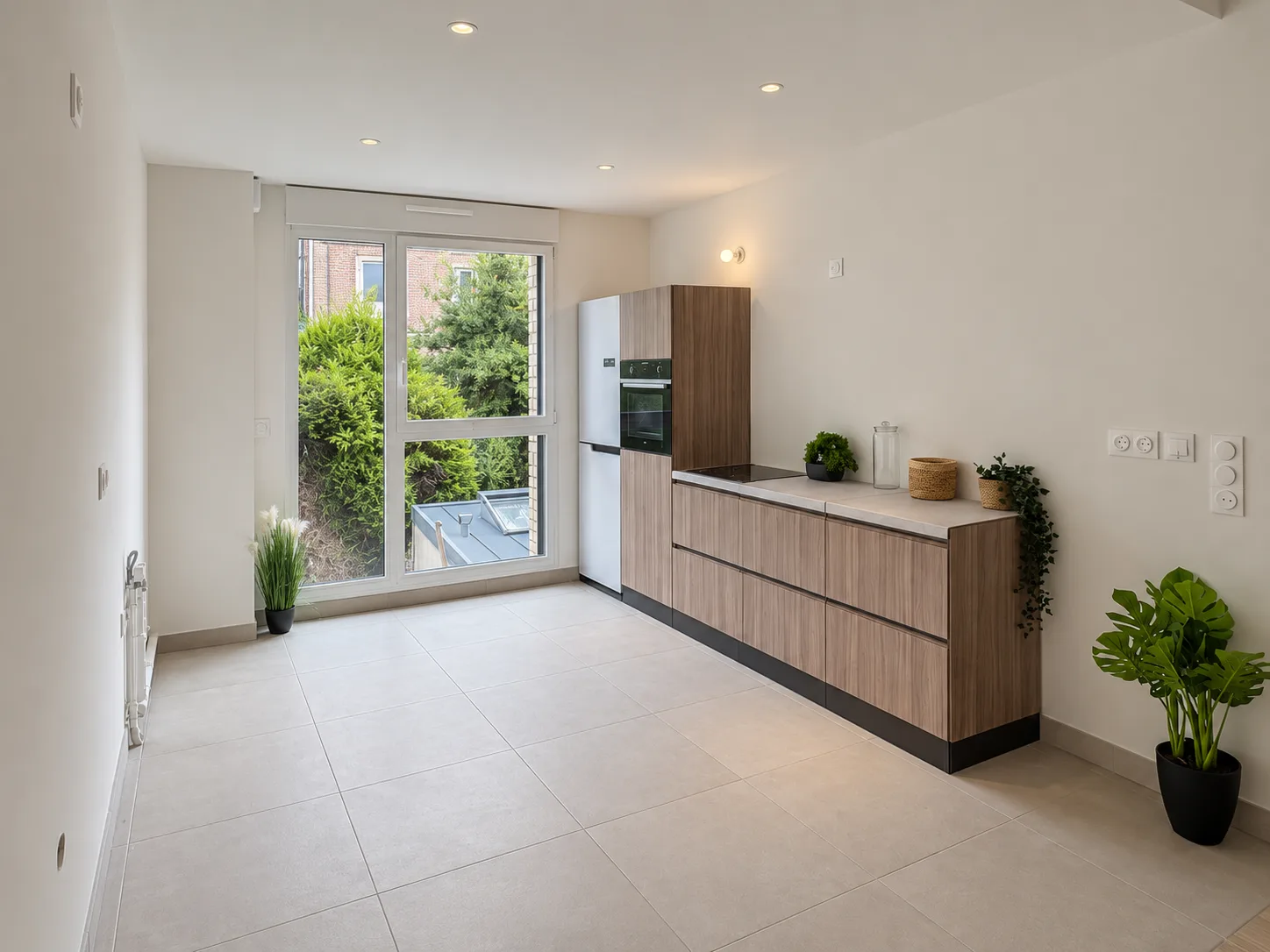 Appartement témoin du 22 Pouchet : cuisine