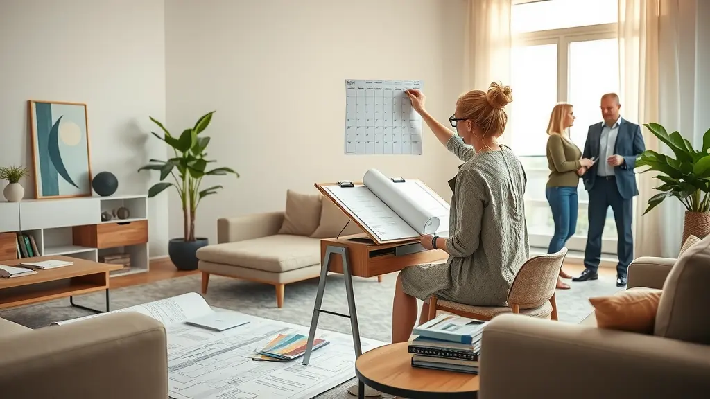 Planifier son home staging : un calendrier étape par étape